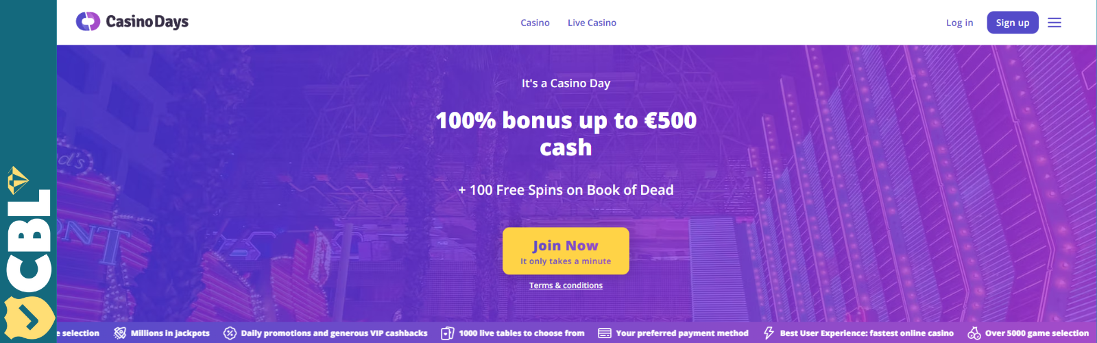 casinodays review